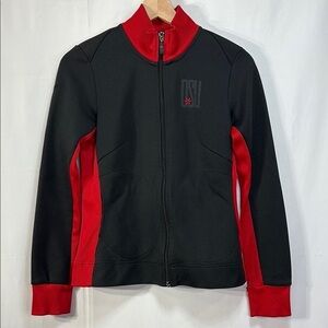 🚢 Nike OSU Buckeyes Black Red Athletic full-zip Sweatshirt Texas Longhorns